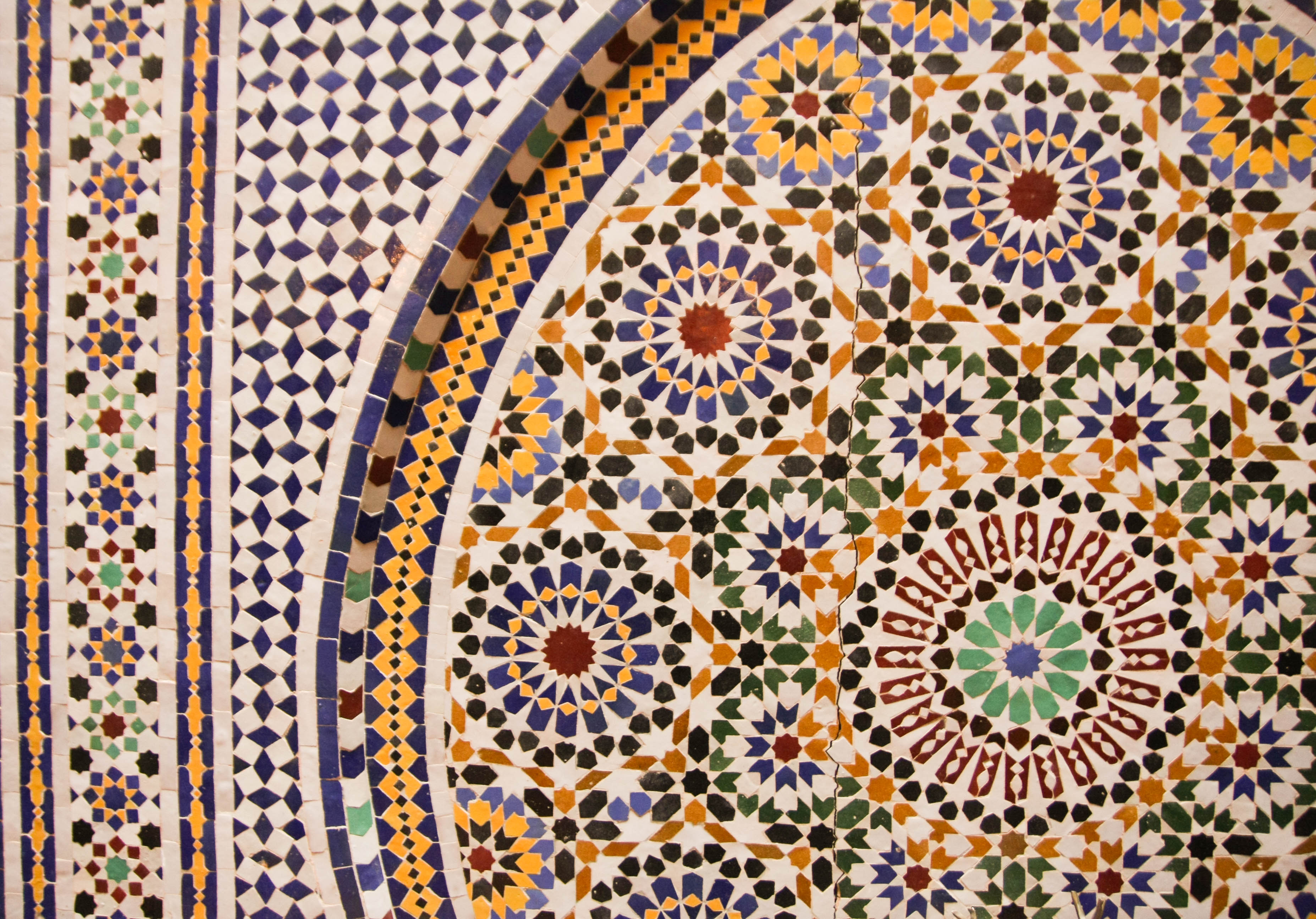 Marrakesch Mosaik