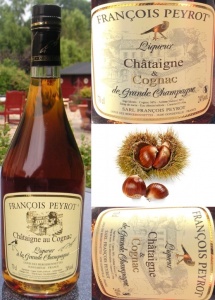 Kastanje likeur en Cognac François Peyrot