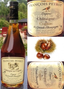 Kastanje likeur en Cognac François Peyrot