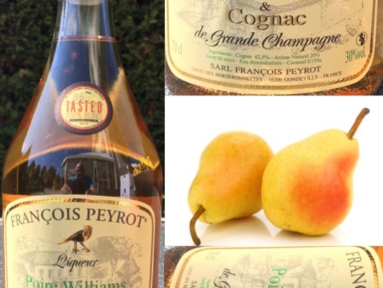 Williams Peren likeur en Cognac François Peyrot