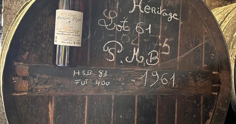 Cognac Héritage Lot 61 is weer binnen .