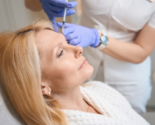 Wrinkle treatments in London