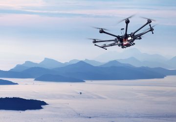 Drone i luften