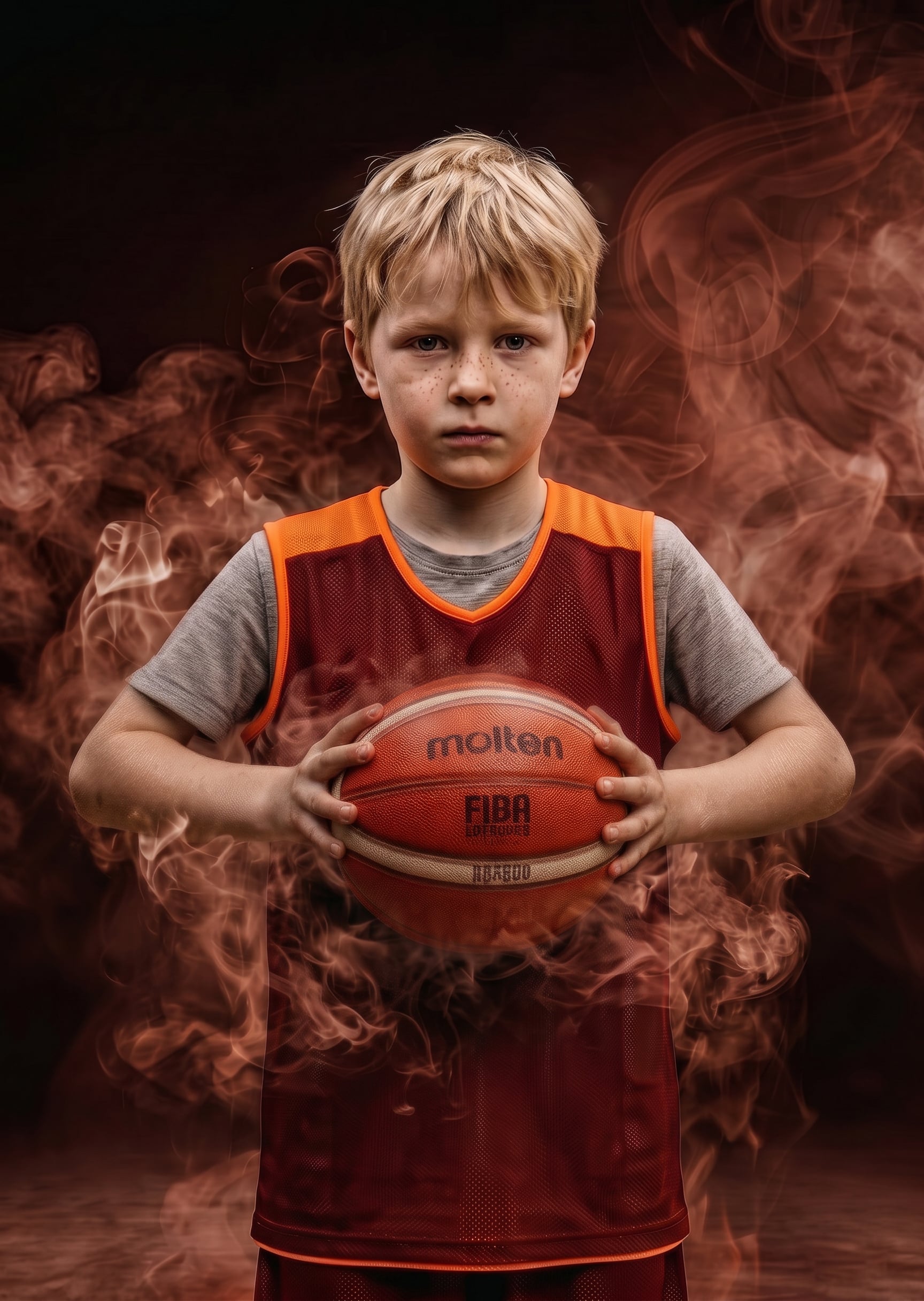 🏀 Ild i Blikket
