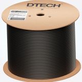 DTECH Category 5e U/UTP BLACK External 350MHZ – 305M