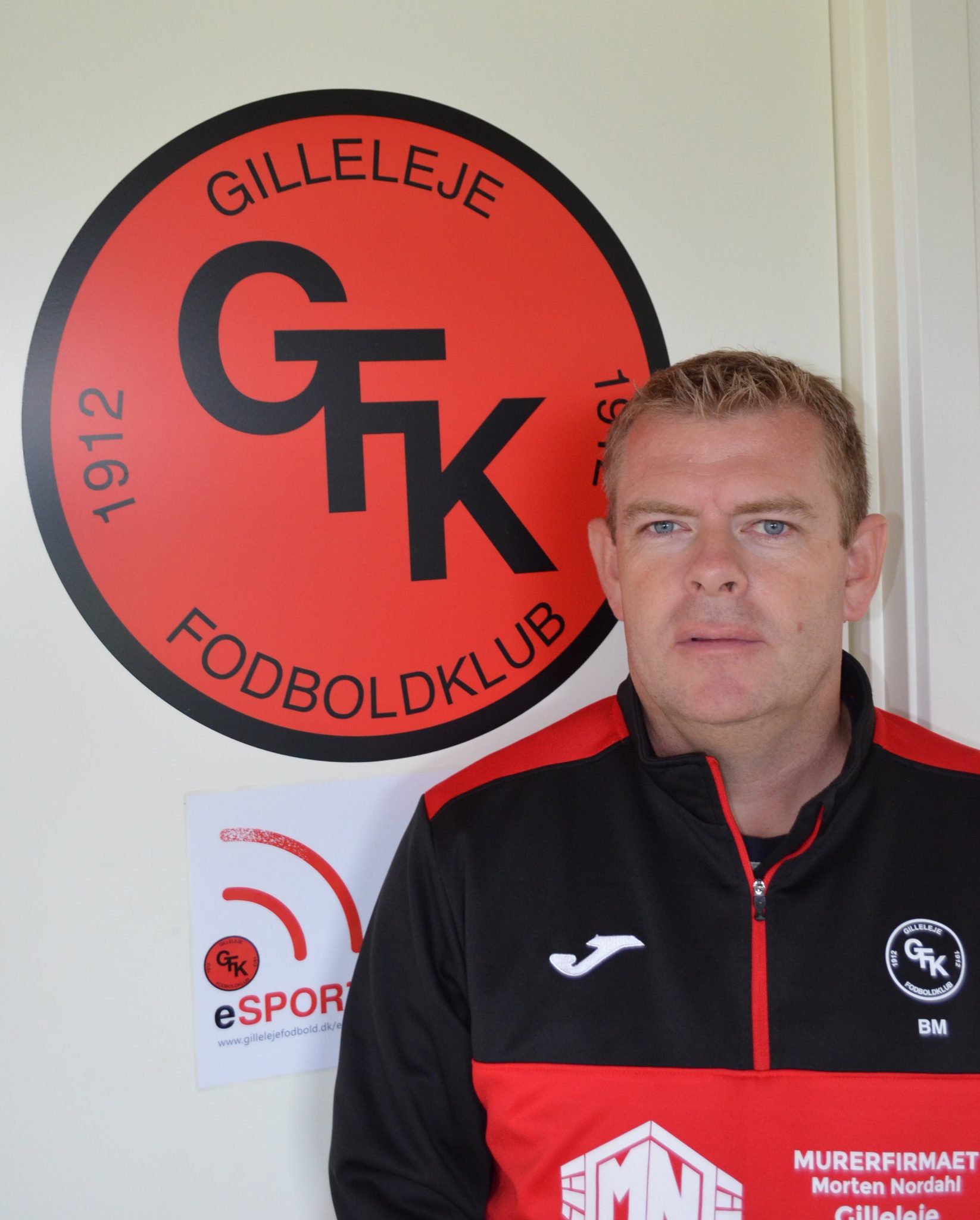 Brian Mogensen, leder af seniorafdelingen i Gilleleje Boldklub