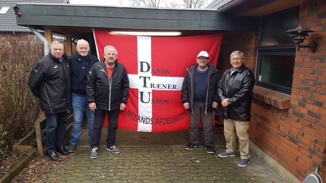 DTU’s æresmedlem, Carl Nicolaisen, i midten, var en del af veteranklubben.