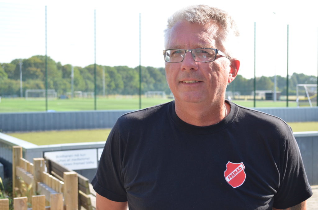 Leder og kvindekoordinator, Rene Nielsen, har fokus på, at Fremad Valby fortsætter det gode arbejde og fastholder spillerne i klubben. (Foto: DTU)