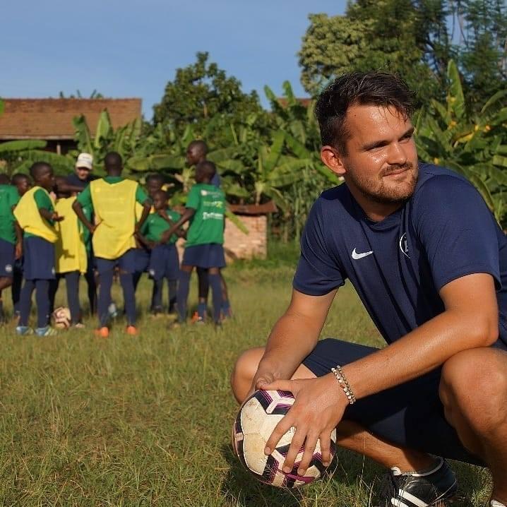 Dennis Deleuran tilbragte i 2018 et helt år i Uganda på El Cambio Academy som Head of Football. (Foto: Dennis Deleuran, privat)