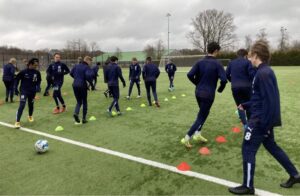 For træner Nikolaj Worch er det første delmål nået i og med, at man i Fredensborg Boldklub nu kan stille med to U-19 hold, nemlig et såkaldt breddehold og et lidt mere konkurrenceminded førstehold. (Foto: Privat)