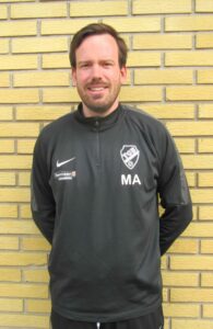 Cheftræner for Toreby-Grænge Boldklub, Mathias Andersen. (Foto: Privat)