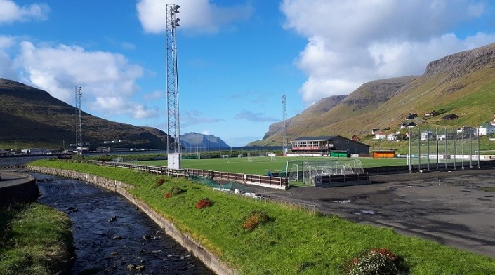 Øen Vagar ligger i den nordvestligste del af Færøerne