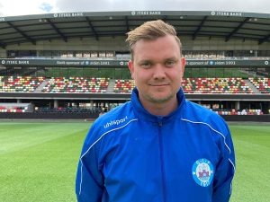 S.I.F.’s målmandstræner, Oliver Rosengren (foto Silkeborg IF)