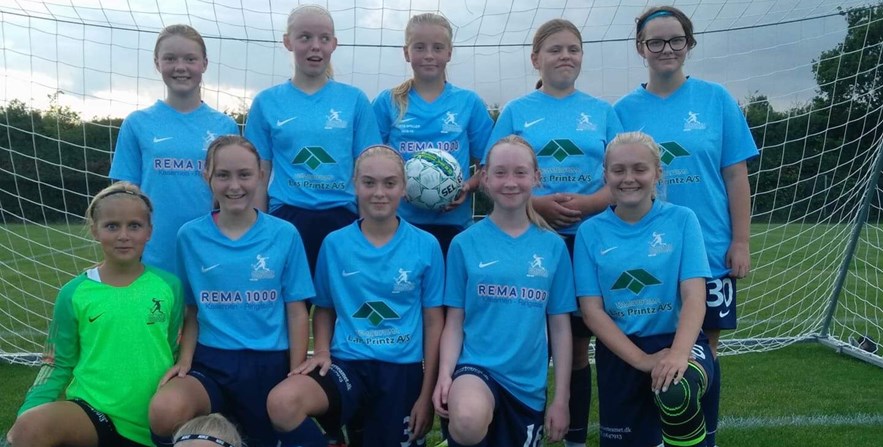 U-14 pigerne fra Ringsted Pigefodbold