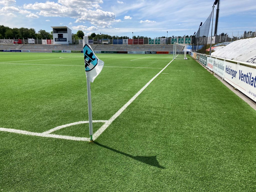 FC Helsingør er med i kapløbet om at komme tilbage til 3F Superligaen, foto Brian Christensen