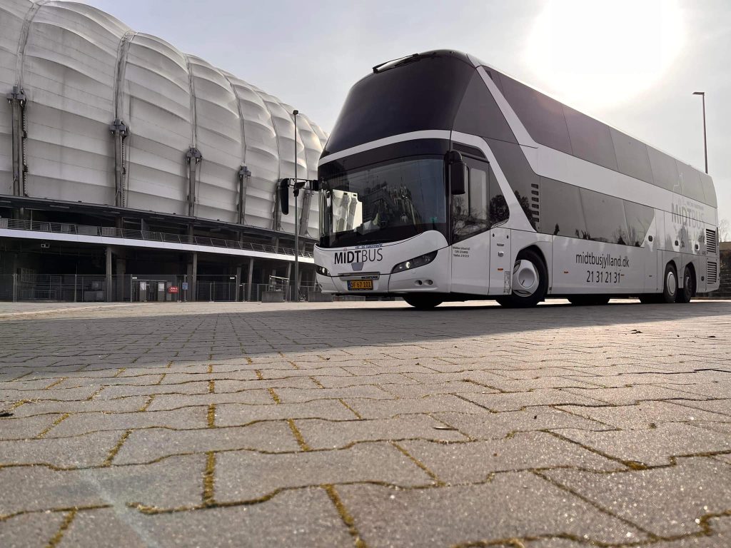 MIdtbus har en ’flåde’ på omkring 95 busser.