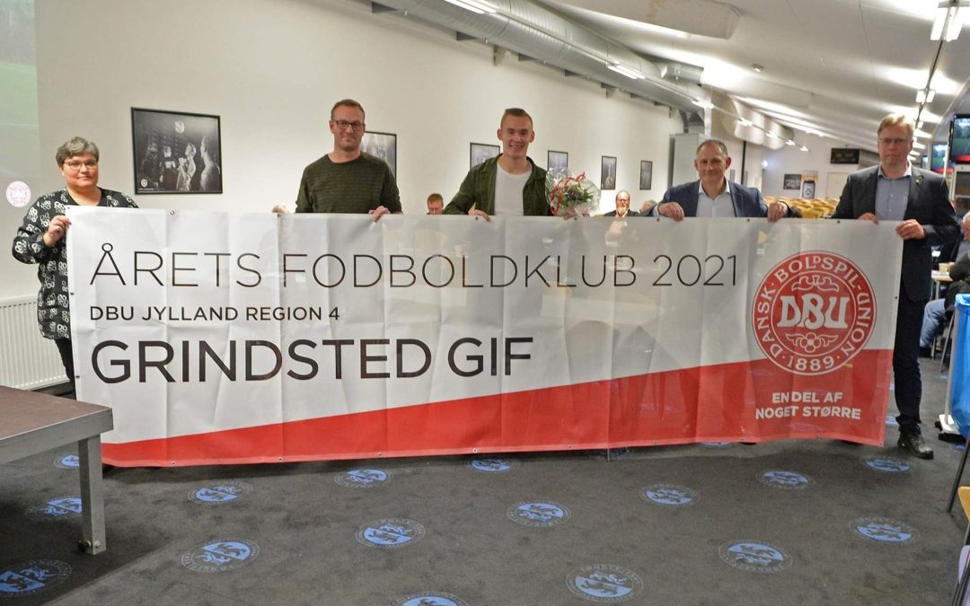 Grindsted GIF var landets første DBU – Børneklub og nu også med landets første Årets Holdkammerat