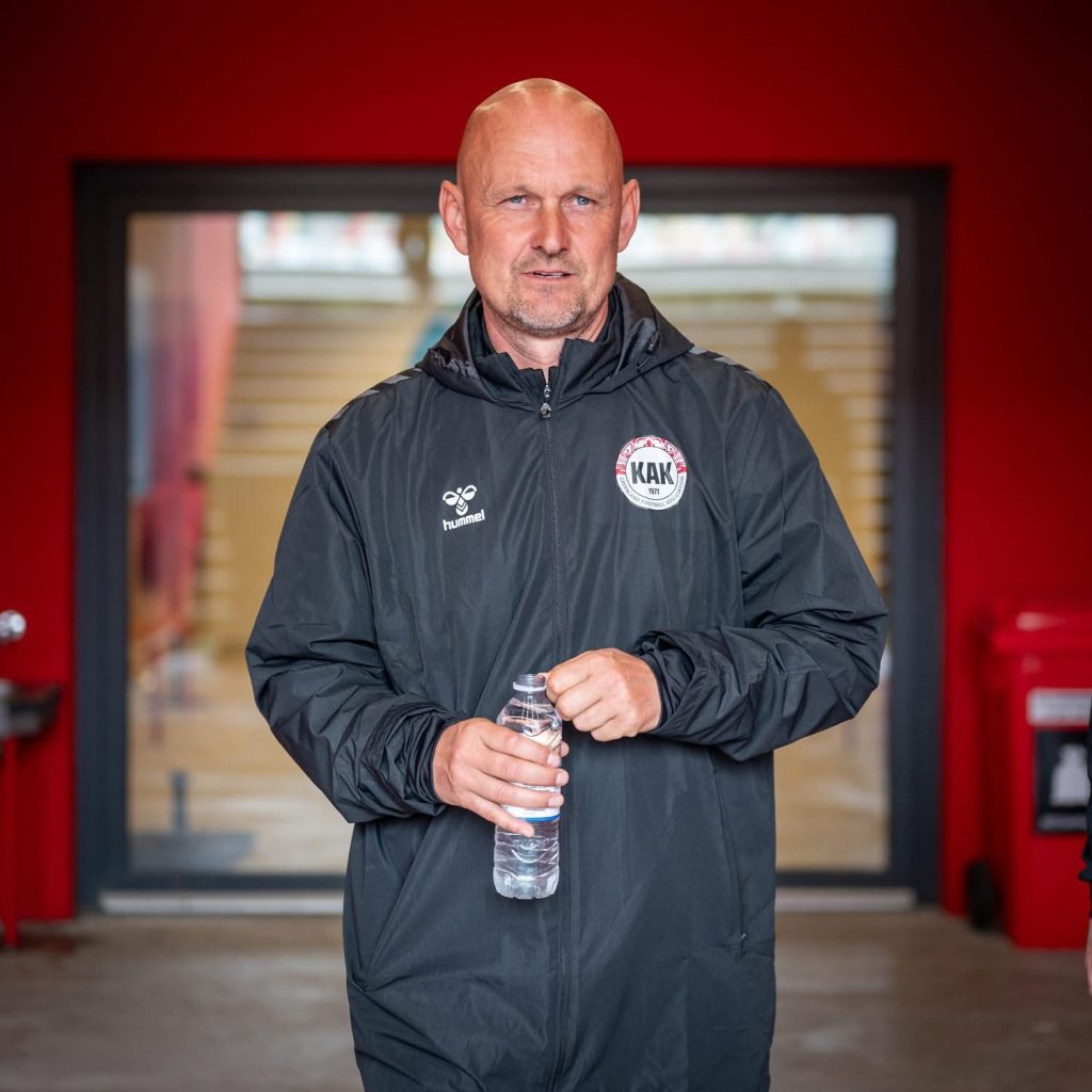 Morten Rutkjær, landstræner for KAK, Grønlands Boldspil Union