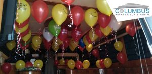 عرض تنظيم الحفلات على يخوت كولومبوس الفاخره في دبي