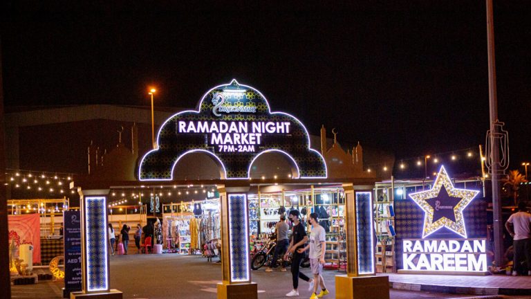 Head to Dragon Mart’s outdoor Ramadan night market