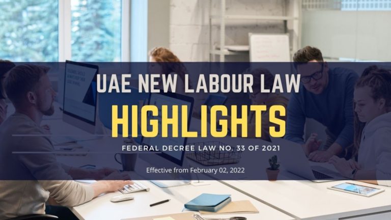 Things to know about the new UAE labour law