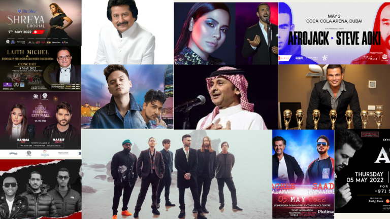 LOOK: 13 concerts in UAE will happen during the Eid Al Fitr 2022
