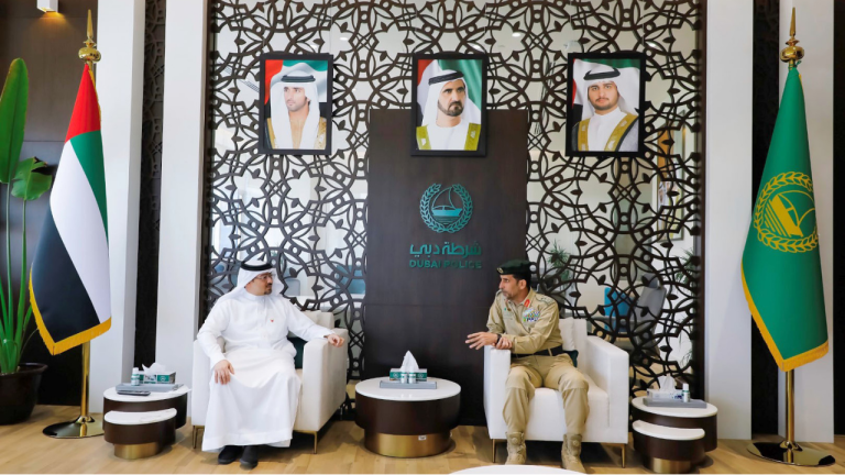 Commander-in-Chief of Dubai Police receives Bahrain’s Consul General