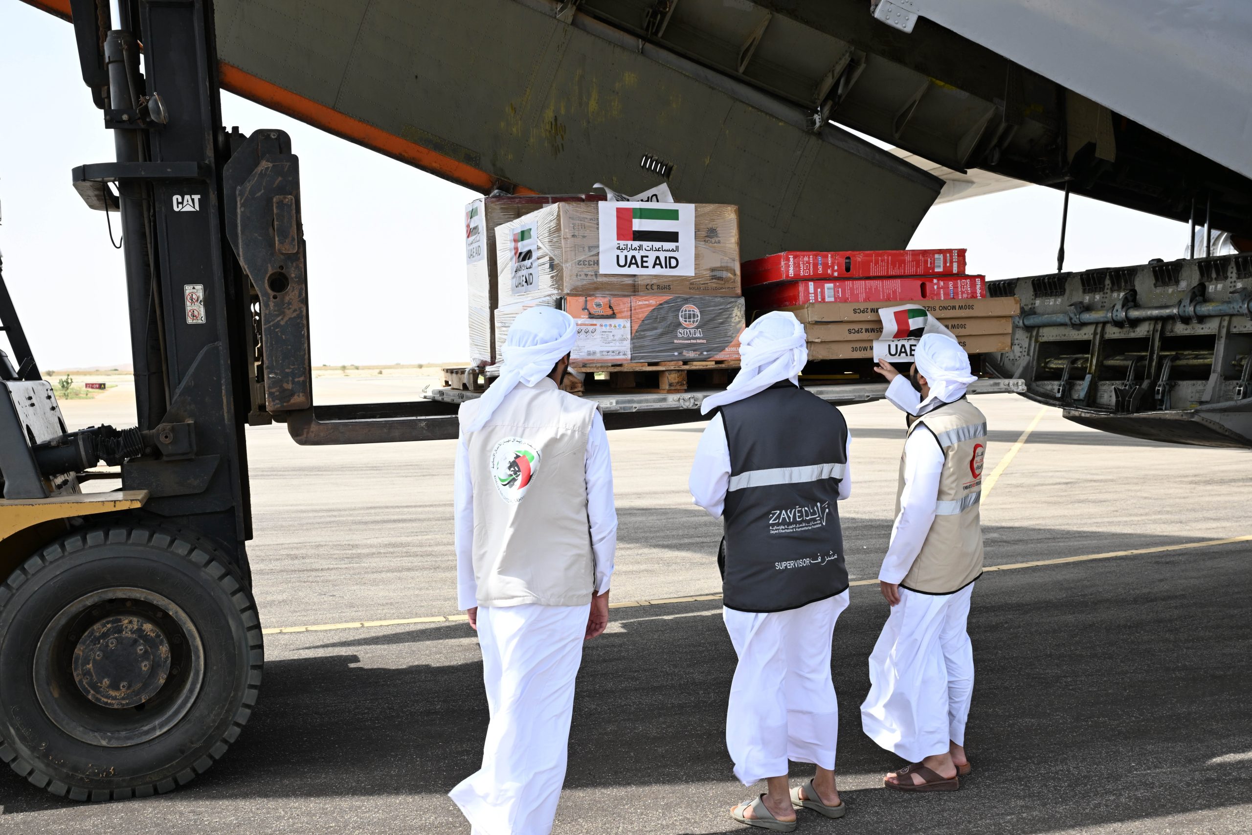 Emirati aid aircraft arrives in Chad, delivering humanitarian ...