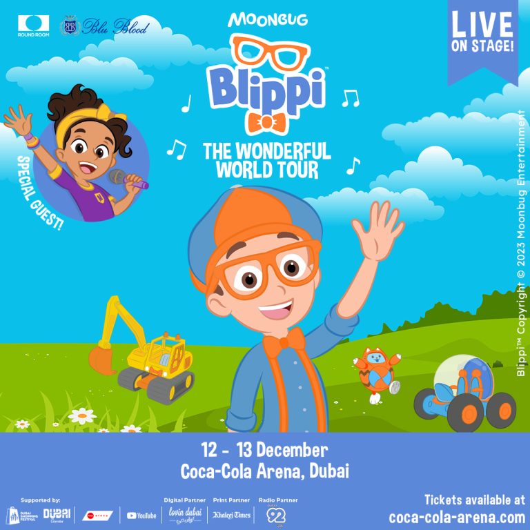 Blippi makes a special stop in Dubai on December 12-13