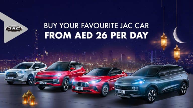 Car distributor in UAE offers vehicles for AED26 per day during Ramadan