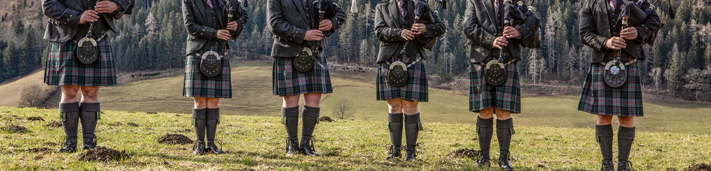 Pipe Band aus Wien, spielen Auftritte in ganz Österreich!