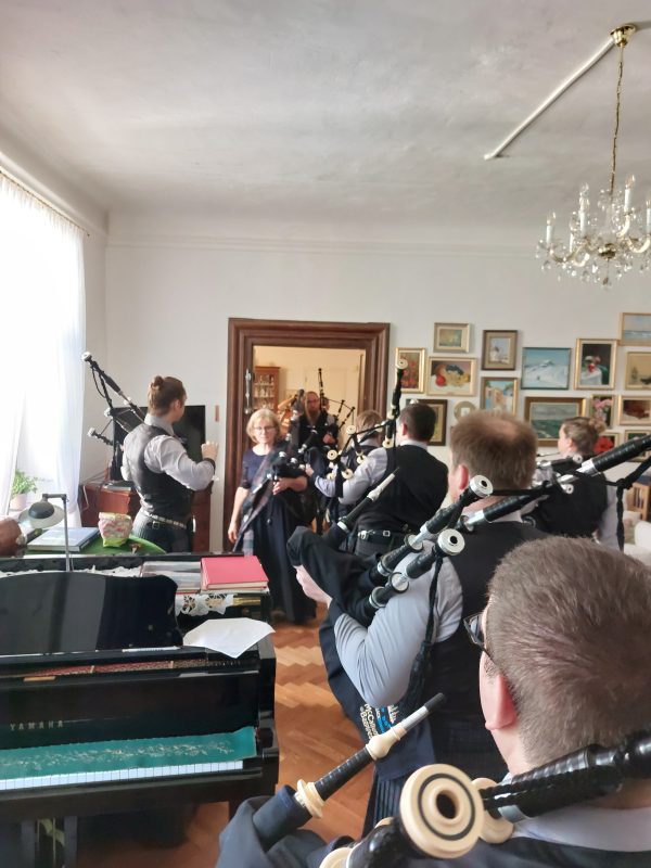 Pipe Band aus Wien, spielen Auftritte in ganz Österreich!