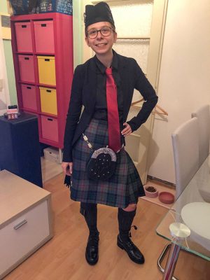 Austrian Piping Society Tartan Kilt