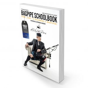 New Bagpipe Tutor Book "The Bagpipe School Book" Karl Wallner Piping