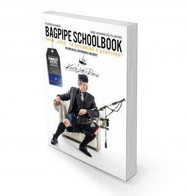 New Bagpipe Tutor Book "The Bagpipe School Book" Karl Wallner Piping