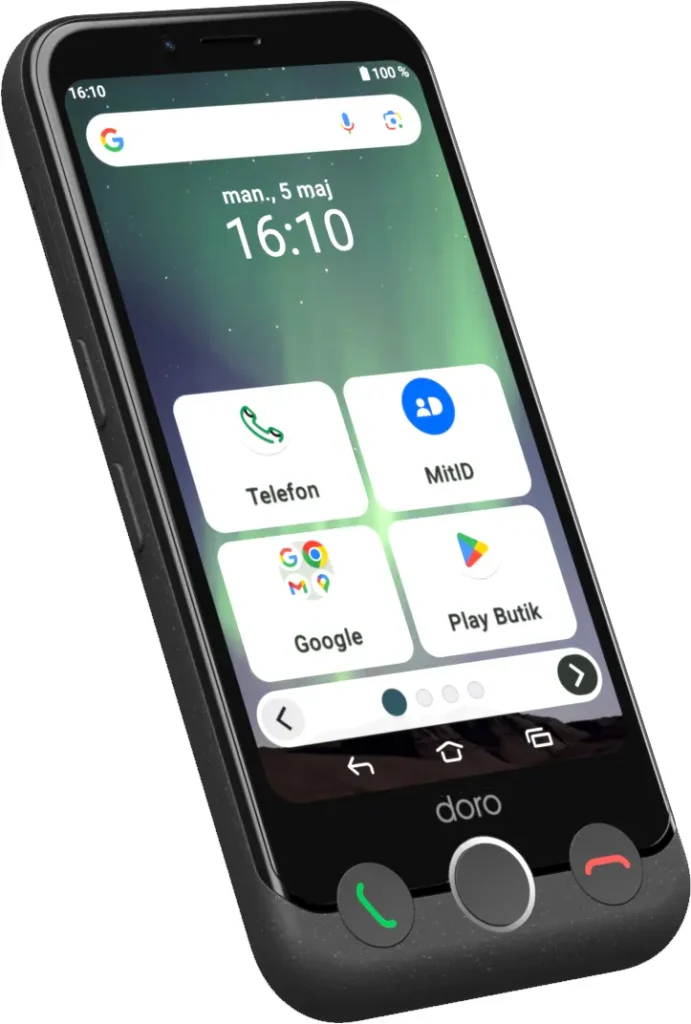 Doro Aurora A11 Android styresystem