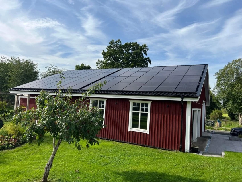 Solceller-på-garage