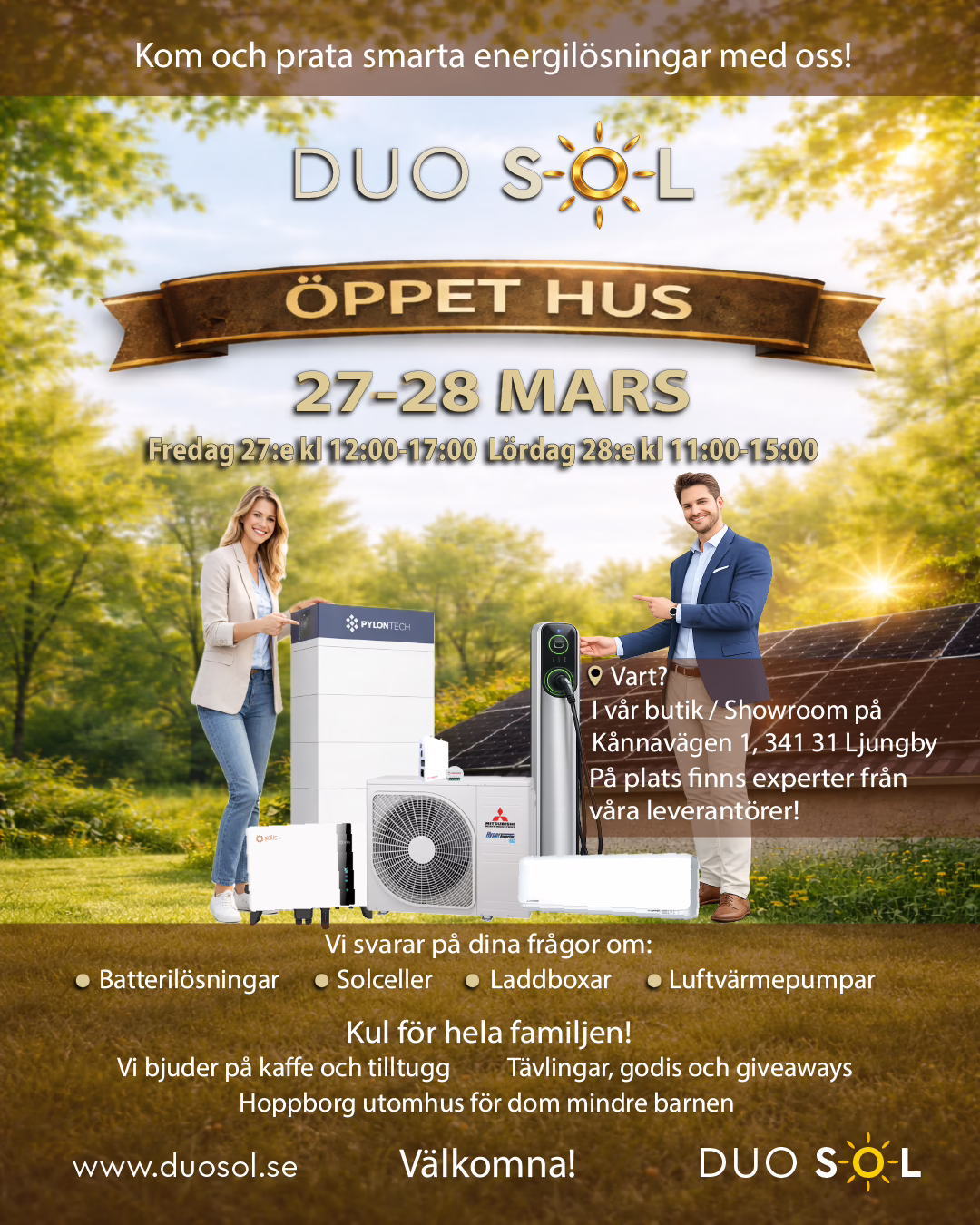 Öppet hus! Öppet hus!