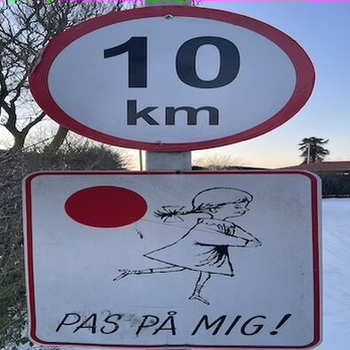 Pas på mig skilt Pas på mig skilt