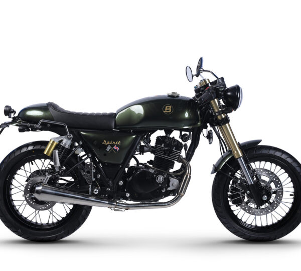 B Spirit125 racing green profil d