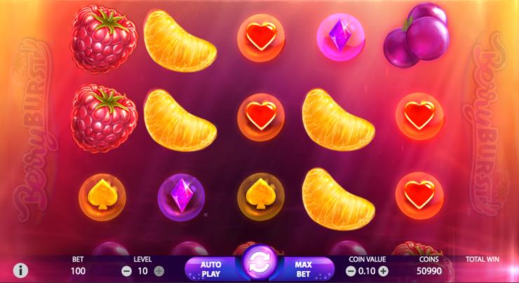 Berryburst – Spilleautomat fra NetEnd