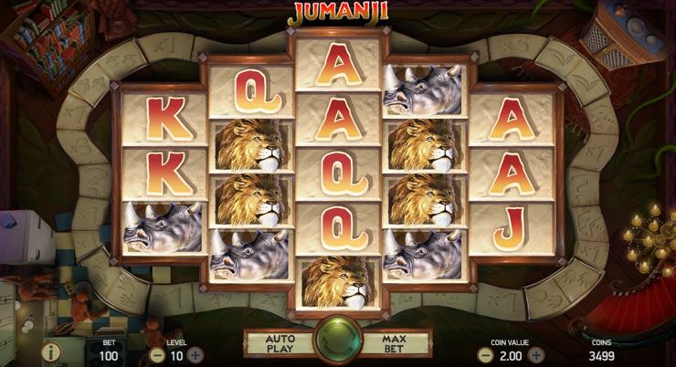 Jumanji – Spilleautomat fra NetEnd