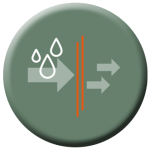 DeHydro icon button green