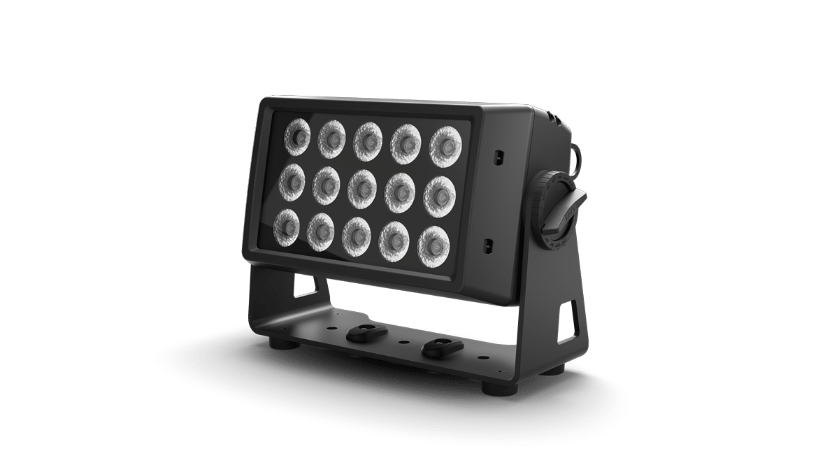 PJ-2.5 RGBW seen from a slightly crooked angle