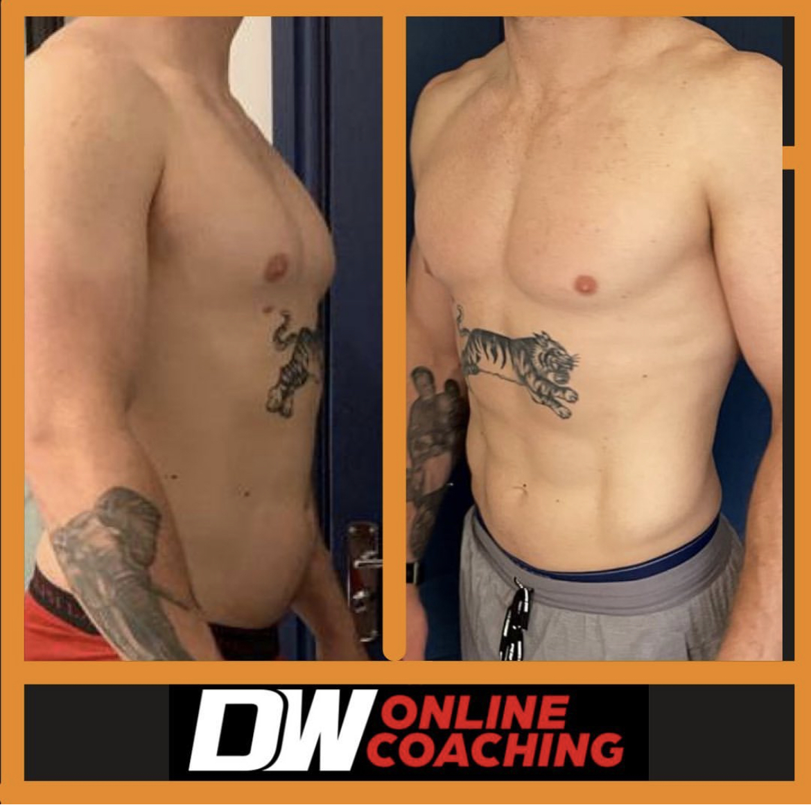 No Magic pill just pure dedication to the plan DW Fitness and