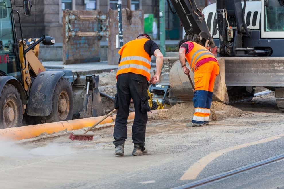 construction site cleaning