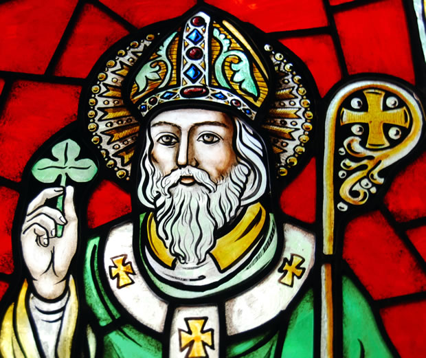 st_patrick_with_shamrock