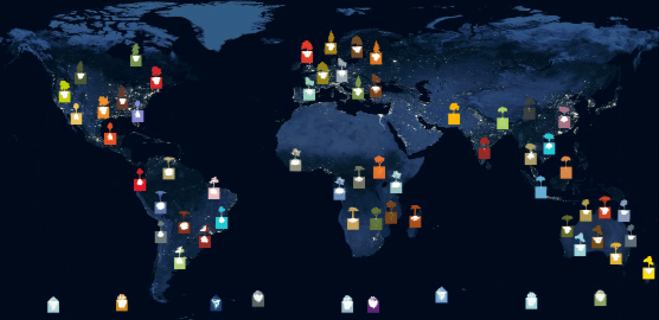 earth roots map