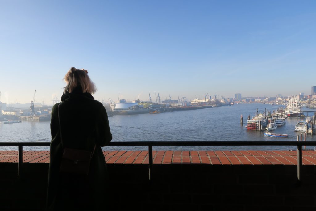 The Elbphilharmonie view hamburg germany