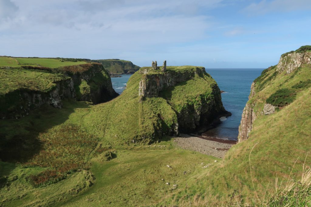 Dunseverick Castle northern ireland hike castle